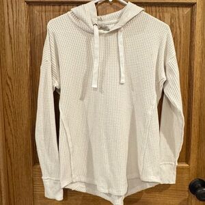 Abercrombie & Fitch Soft A&F Cozy Waffle Knit Hoodie Small